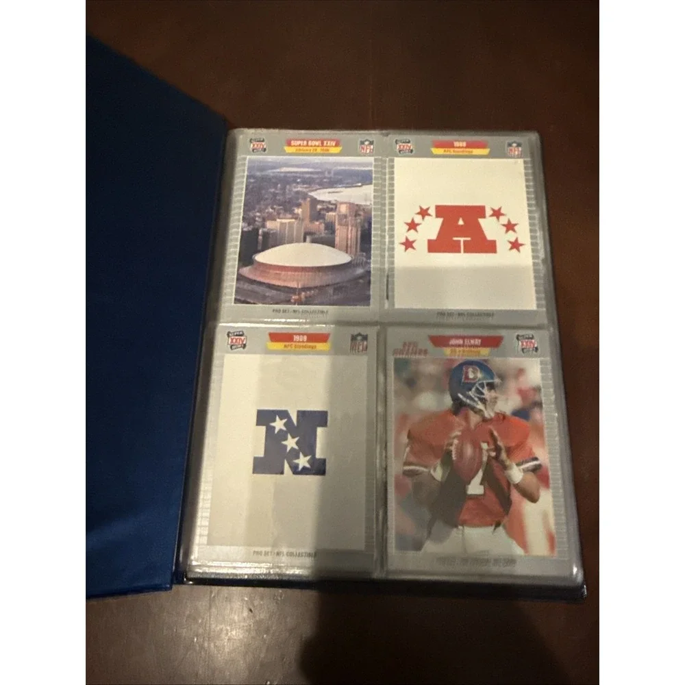 1990 Pro Set Super Bowl‎ XXIV GTE Special Collectors Edition - 40 Card Set